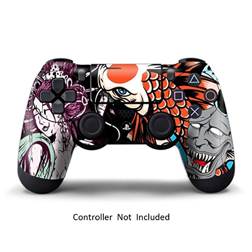 PS4 Controller Designer Skin for Sony PlayStation 4 DualShock Wireless Controller Tsunami PS4 Controller Designer Skin for Sony PlayStation 4 DualShock Wireless Controller Tsunami