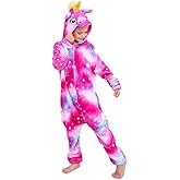 NewPlush Unisex Children Unicorn Pyjamas Halloween Kids Onesie Costume