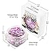 Purple Fairy - Iridescent Cosmetic Glitter, Chunky Glitter Festival,Shining Makeup Glitter for Beauty Makeup Face Body Hair Nails