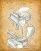 Original Piano Patent Art Prints - Set of Four Photos (8x10) Unframed - Makes a Great Music Studio Decor and Gift Under $20 for Piano Players and Music Lovers