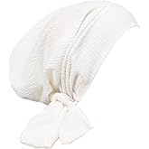 YYAOJHAO Pre Tied Bandanas Headscarf for Women - Solid Wave Chemotherapy Caps Headwrap Chemo Turban Headwear Hats