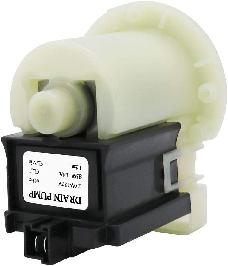 AMI PARTS 280187 8181684 Washer Drain Pump Motor Askoll m75 Fit for Whirlpool Duet May.tag Ken.more Washing Machines Replaces 285998,8182819,8182821,AP3953640