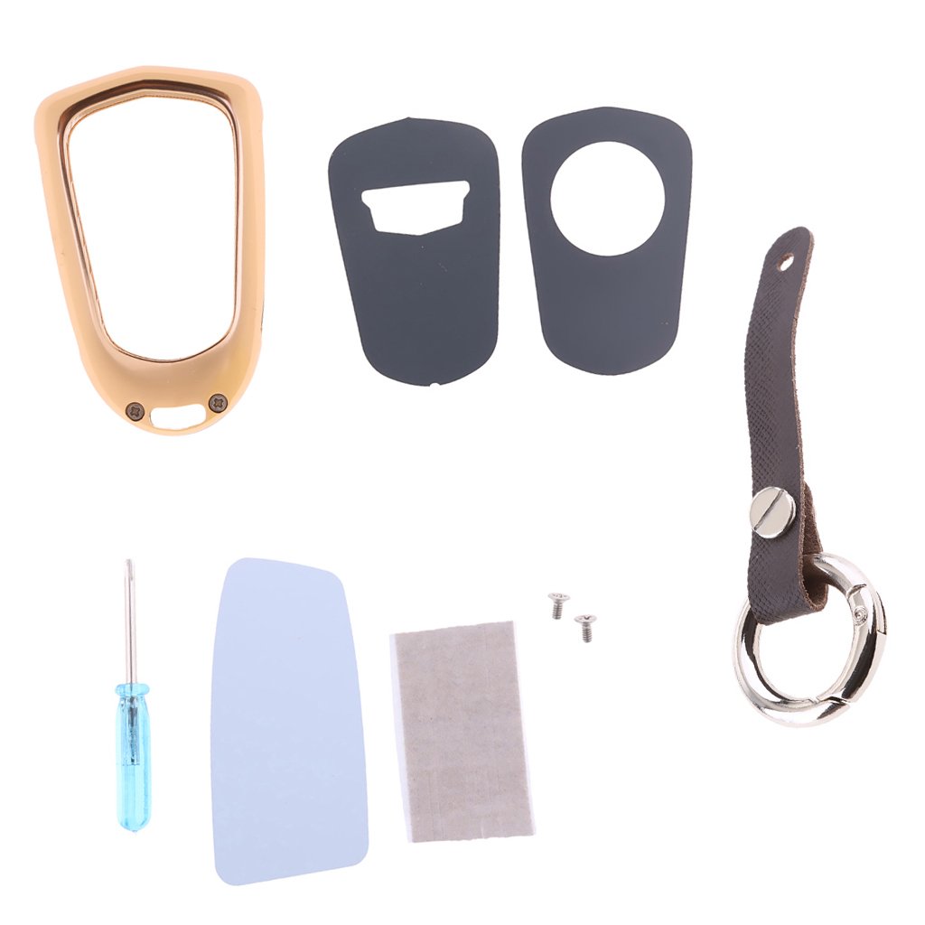 代引不可 Fenteerアルミミラー車キーfobケースwithレザーキーチェーンのキャデラックsrx Xts Cts Ats Xt5 Ct5 Ats L 9bcd401d250d1210d086b4aae7c9 B078brt9bk ゴールド 驚きの値段 Haileethiopiatours Com