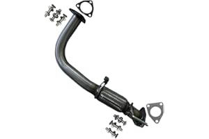 Exhaust Front Flex Pipe Compatible for 1998-2002 Honda Accord 2.3L | Stainless Steel | Northeastern Exhaust | Free Gaskets and Bolt Kit | Automotive Replacement Part | Direct-Fit