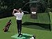 IZZO Golf Giant Jr. Golf Hitting Net, Black, 8-Feet High by 10-Feet Wide (A43052)