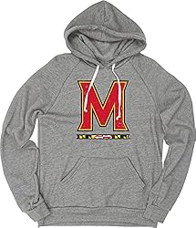 Blue 84 Men's Maryland Terrapins Tri-Blend Hoodie