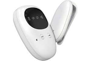 RAOVCUS Wireless Bedwetting Alarm for Boys and Girls, USB Rechargeable, 3 Working Modes, Pee Alarm for Elderly Alzheimer，White