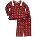 Komar Kids Little Girls' Traditional Holiday Plaid Pajama Set