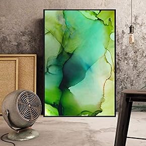 Floating Framed Canvas Wall Art for Living Room, Bedroom Ink Canvas Prints for Home Decoration Ready to Hang - 16x24 inches