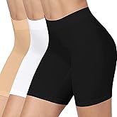 ZENUTA Slip Shorts for Women Under Dresses, Seamless Anti Chafing Summer Biker Shorts