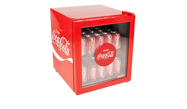 Coca Cola vidrio Mini nevera : Amazon.es: Hogar y cocina