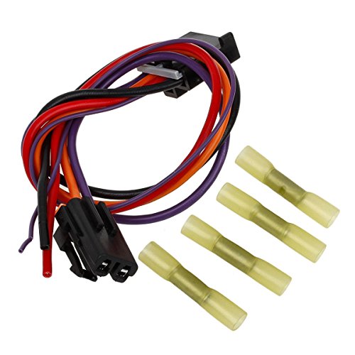 PartsSquare HVAC Blower Motor Resistor With Harness 15850268 22754990 RU359 Replacement for Chevy Silverado Tahoe Suburban Impala,GMC Sierra Yukon,Buick Rainier Century Blower Resistor & Wire Pigtail