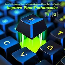 Gaming Keyboard Wireless, Light Up LED