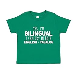 I Can Cry in English and Tagalog Filipino Toddler