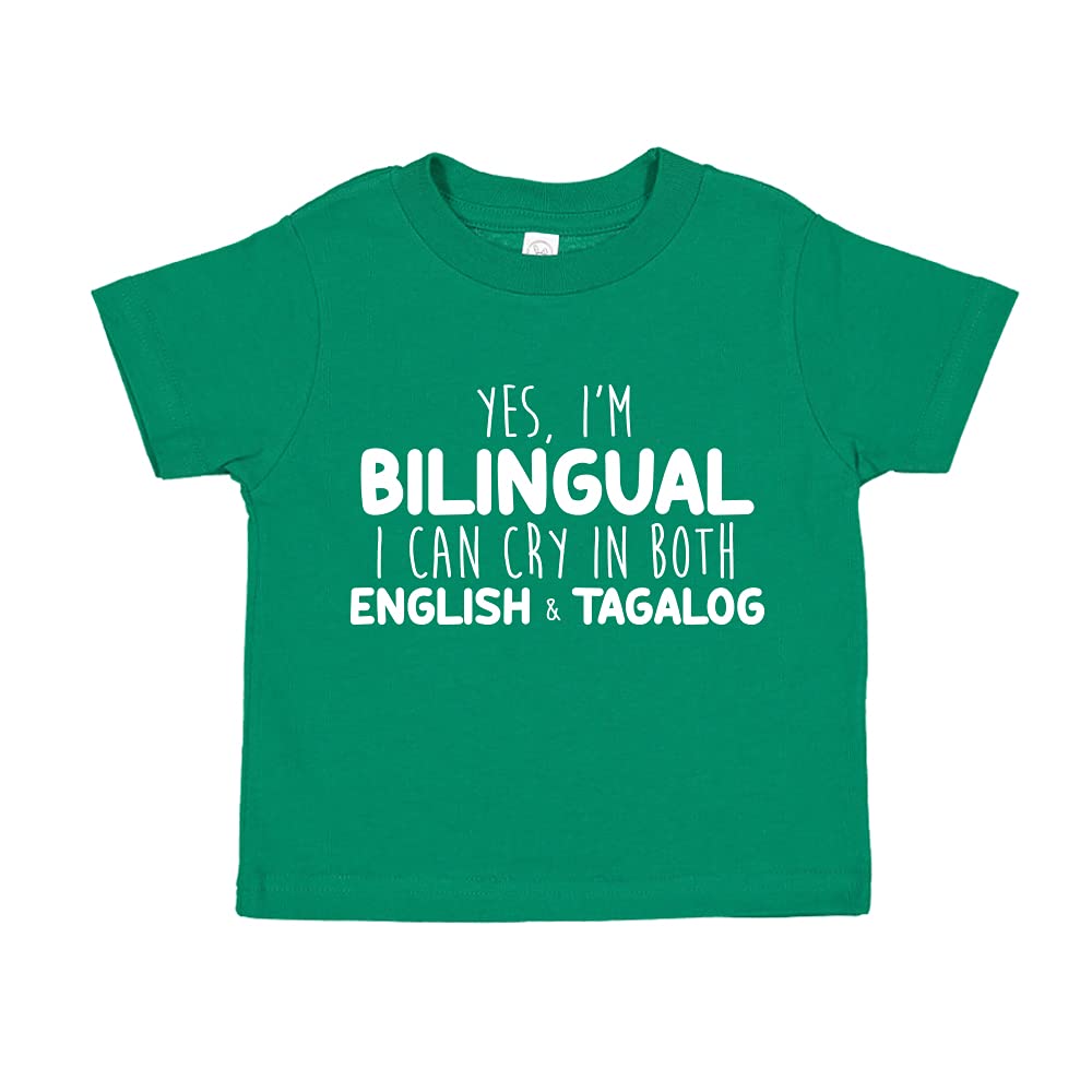 I Can Cry in English and Tagalog Filipino Toddler