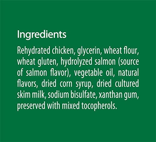 FELINE GREENIES Pill Pockets Cat Treats Salmon Flavor, 3 Ounce Value Size Bag