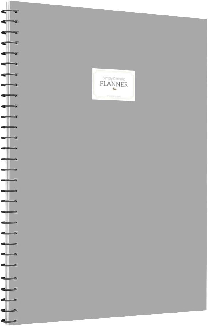 2019 Catholic Planner Half-Size (Small Monthly, Weekly, Daily Liturgical Calendar)