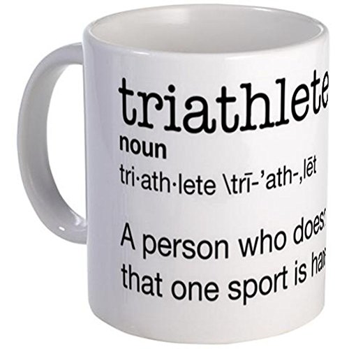 CafePress - Triathlete Mug - Unique Coffee Mug, 11oz Coffee Cup