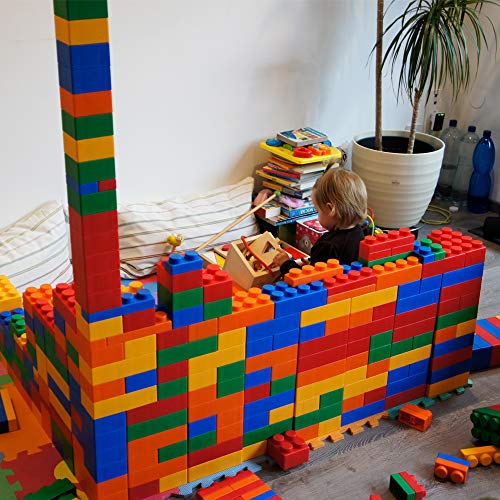 UNiPLAY Jumbo Soft Building Blocks - Plump Series (60pcs), Educational and Creative Toys, Food Grade Material(Antibacterial), Non-Toxic, BPA Free, 100%Safe for Kids, Toddlers, Baby, Preschoolers - Thumbnail 6