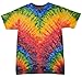 Tie Dyes Men's Tie Dyed Performance T-Shirt H1000 Spider-woodstock-large