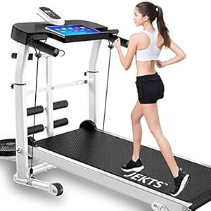 GXLO Jogging Fitness Aerobic Fitness Equipment Treadmills Professional Treadmill Roller Design for Easy Movement Walking Very Suitable for Home