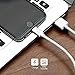 Enther (6 feet) USB to Lightning Cable MFI Apple Certified 3 Pack Charging Cord for Fast Data Transfer and Charge - Thick/White(2 Meter)