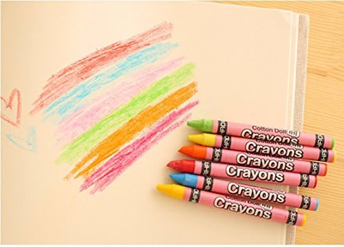 Thinkmax New Non toxic pencil and oil painting stick Assorted Color Oil Pastel Set,24 Color
