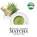 Matcha Green Tea Powder Organic, Japanese Premium Drinking Quality for Ceremonial Style, Lattes, Smoothies, Iced Matcha Tea, Non-GMO, Vegan, Powerful Antioxidant by Pure Mountain Tea