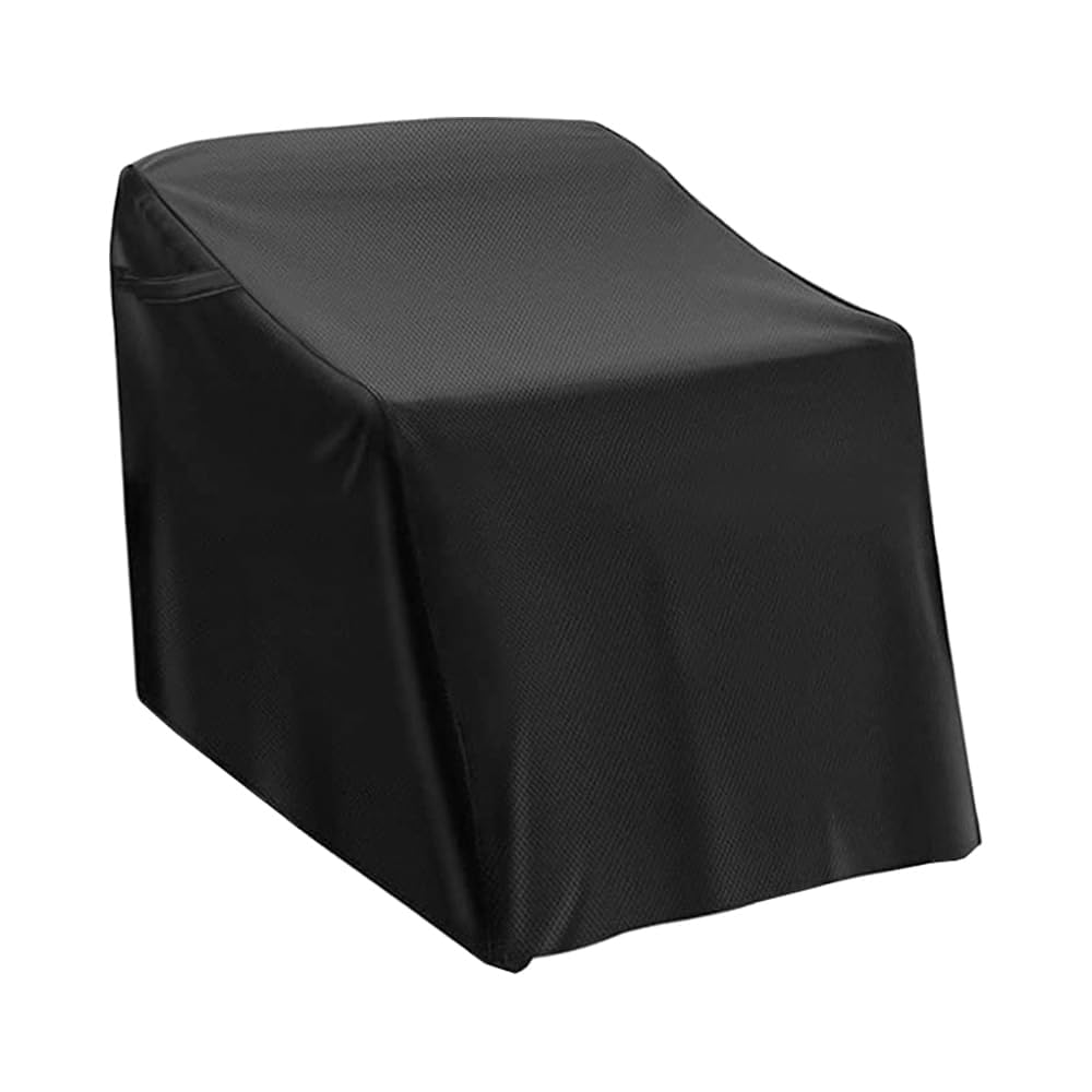 ZONADAH Weight Patio Rocking Chair Cover 70x97x99cm Waterproof Oxford Fabric Heavy Duty Veranda Reclining Chair Cover Anti-UV Furniture Protector for Outdoor Garden