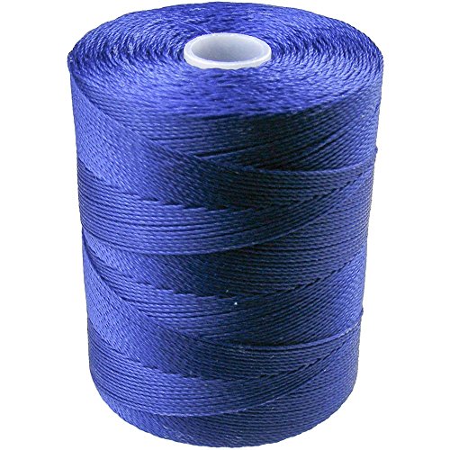 C-Lon Micro Bead Cord, Capri Blue - 0.12mm, 320 Yard Spool