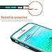 iPhone 6s Case, LoHi iPhone 6 Case Soft Touch [Ultra Slim-Fit] Shock Absorption Anti-Scratch Flexible TPU Bumper Cover Case for Apple iPhone 6 6s - Aqua Green Black