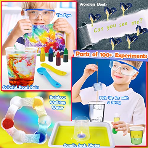 UNGLINGA 100+ Science Lab Experiments Kit for Kids Age 4681214