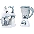 Constructive Playthings Play Kitchen Appliances, Kids Blender and Mixer Toy, Realistic Designs, Developmental Toddler Toys, Ages 3 Years and Up