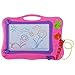 Aweoods Magnetic Drawing Board Doodle Sketch Writing Learning Toys for Kids Gift with 2 Stamps and 1 Pen (Pink)