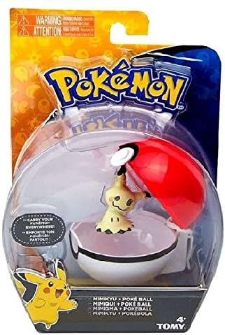 Pokemon Mimikyu Clip 'n Carry Pokeball (Dispatched From UK)