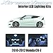 XtremeVision Interior LED for Honda CR-Z 2010-2012 (9 Pieces) Cool White Interior LED Kit + Installation Tool