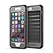 iPhone 6s Case, Anker Ultra Protective Case With Built-in Clear Screen Protector for iPhone 6 / iPhone 6s (4.7 inch) Drop-Tested, Dust Proof Design (Black/Grey)