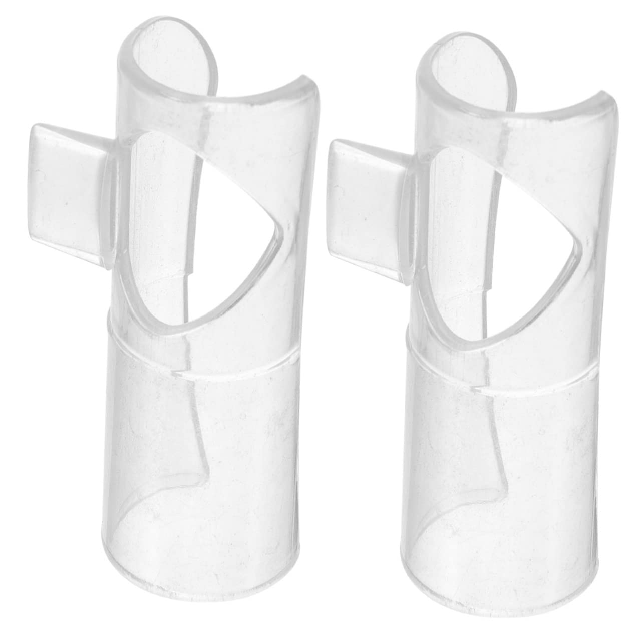 Milisten Flute Blow Aid Replacement 2Pcs Lightweight Flute Mouthpiece Accessories for Beginner Players Woodwind Instrument Practice and Performance