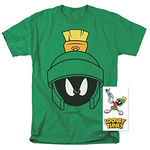Looney Tunes Marvin Helmet T Shirt (Small)