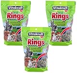 VitaKraft Small Animal Nibble Rings Treats - 3 PACK