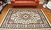 Traditional Isfahan Persian Area Rugs cream Ivory 5'2 x 7'3