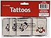 Christmas Holiday Glitter Temporary Tattoos For Kids (72 Pieces) Holiday Favors and Giveaways, Stocking Stuffers