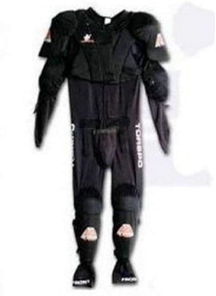 Amazon Com Torspo Ice Armor One Piece Hockey Protection System Includes Breezers 910 Small Hockey Shoulder Pads Sports Outdoors