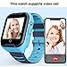 Kids Waterproof GPS Smart Watch, Laxcido 4G Children Video Phone Call Real-time Tracking Camera SOS Alarm Geo-Fence Touch Screen Monitoring Health Steps Flashlight Anti-Lost GPS Tracker Watch (Blue)