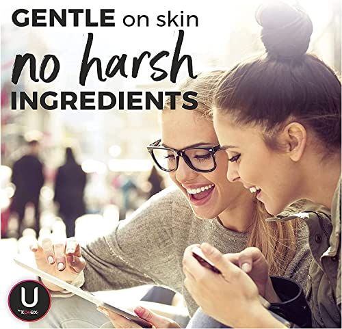 Kotex Natural Balance Absorbent Liners, Long, 16 Count (Pack of Six)