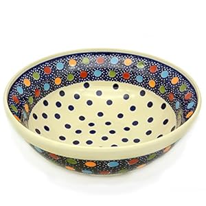 Bunzlauer Salad Bowl 24 cm Dekor Konfetti