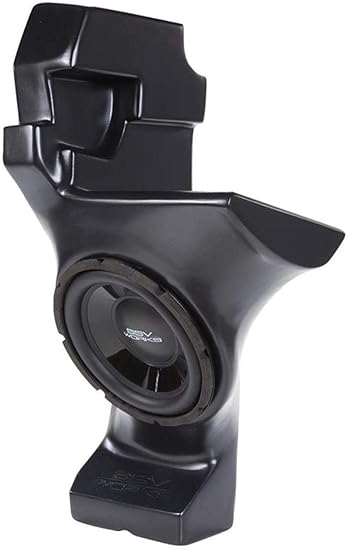 Amazon Com Ssv Works Can Am Commander And Maverick Under Dash Subwoofer Enclosure Includes 10 Speaker