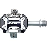 HT Components M2 Pedals - Dual Sided Clipless Aluminum 9/16 Black | Black