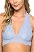 Residents On Women's Stretchy Halter Full Lace Bralette Bra Top