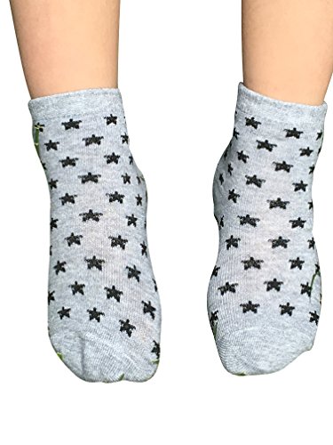 Tiny Captain Toddler Baby Boy Grip Socks, Best Gift for 1-3 Year Old Boys and Girls Anti Slip Non Skid Black, Grey, White, Stars & Stripes